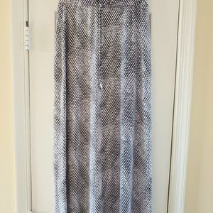 NWOT Michael Kors Snake Print Maxi Skirt sz S